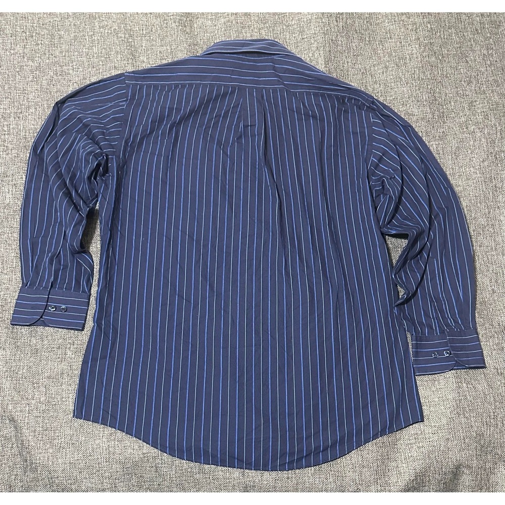 Van Heusen Fitted Men's Size 161/2 32/33 L Long‎ Sleeve Shirt - Picture 5 of 5